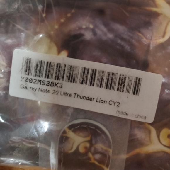 NIB Galaxy Note 20 Ultra Thunder Lion Cell Phone Case - Picture 4 of 6